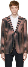 Etro Navy Armure Weave Blazer - Blazer de tissage d'armure de la marine Etre Navy - Etro Navy Armure Weave Blazer