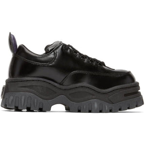 Eytys Black Angel Sneakers - Tableaux de baskets d'ange noir - 아이트 블랙 천사 운동화