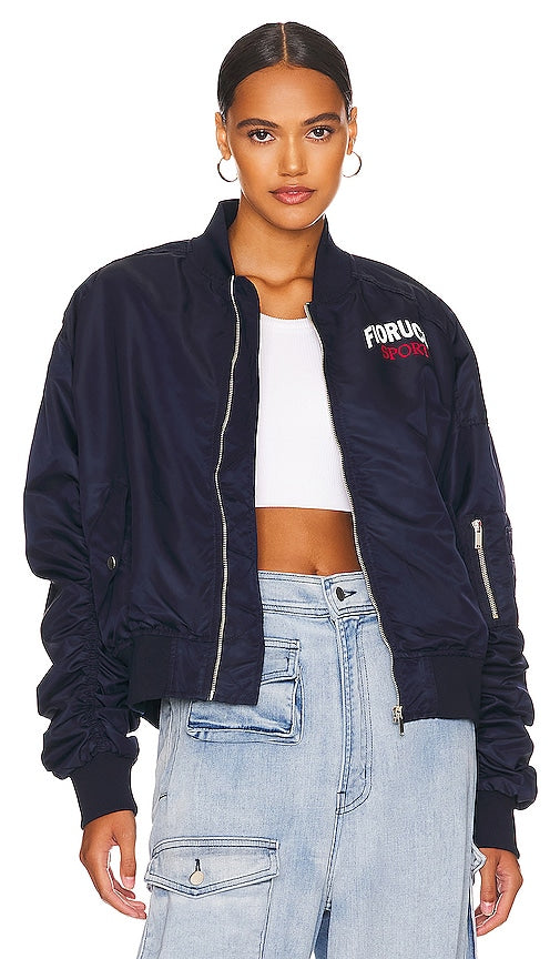 FIORUCCI Sport Lou Bomber in Blue Fiorucci Sport Lou Bomber en bleu Fiorucci Sport lou炸弹击中蓝色