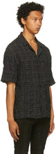 FREI-MUT Black Check Klemperer Short Sleeve Shirt