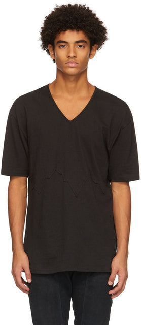 FREI-MUT Black Lyobov T-Shirt - T-shirt Frei-Mut Black Lyobov - Frei-mut Black Lyobov 티셔츠