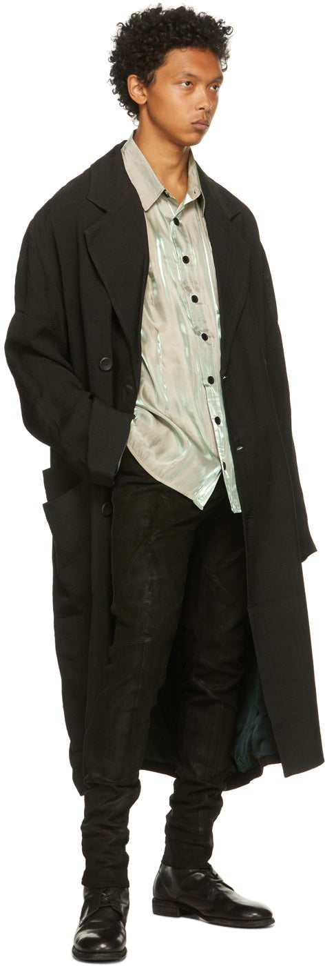 FREI-MUT Grey Iridescent Ila Shirt