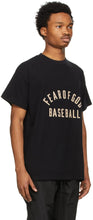 Fear of God Black 'Baseball' T-Shirt