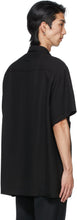 Fear of God Black Crepe Short Sleeve Shirt