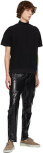 Fear of God Black Inside Out Mock Neck Sweatshirt