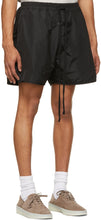 Fear of God Black Nylon Track Shorts