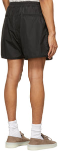 Fear of God Black Nylon Track Shorts