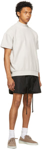 Fear of God Black Nylon Track Shorts
