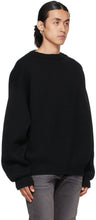 Fear of God Black Overlapped Sweater