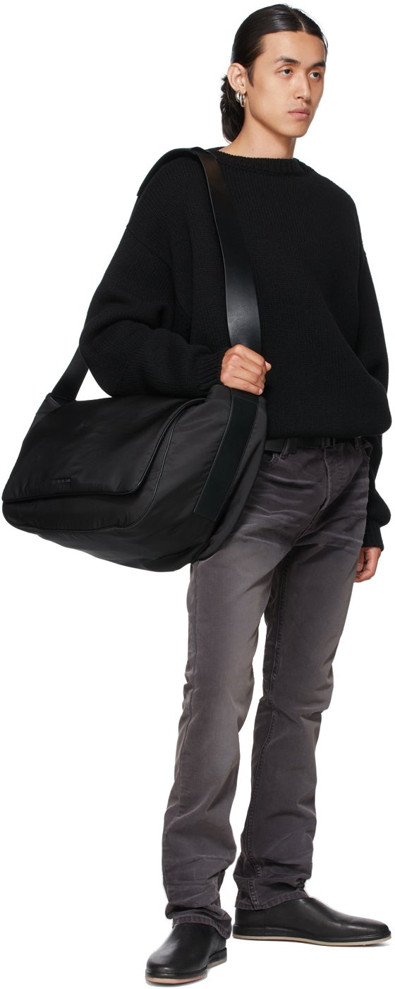 Fear of God Black Overlapped Sweater