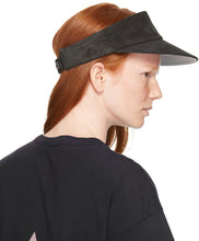 Fear of God Black Suede Visor