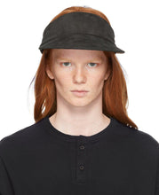 Fear of God Black Suede Visor - Peur de la visière en daim noir de Dieu - 검은 스웨이드 바이저에 대한 두려움