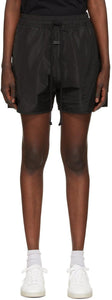Fear of God Black Track Shorts - Peur de Dieu Black Track Short - 검은 색 트랙 반바지에 대한 두려움