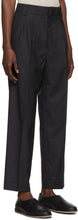 Fear of God Black Wool Double Pleated Trousers