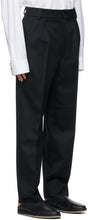 Fear of God Black Wool Double Pleated Trousers