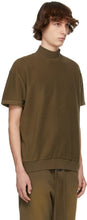 Fear of God Brown Inside Out Mock Neck Sweatshirt