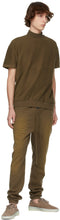 Fear of God Brown Inside Out Mock Neck Sweatshirt
