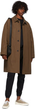 Fear of God Ermenegildo Zegna Brown Wool Trench Coat