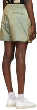 Fear of God Green Iridescent Track Shorts