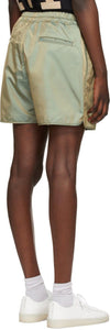 Fear of God Green Iridescent Track Shorts