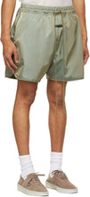 Fear of God Green Nylon Track Shorts
