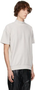 Fear of God Grey Inside Out Mock Neck Sweatshirt