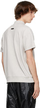 Fear of God Grey Inside Out Mock Neck Sweatshirt
