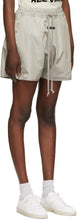 Fear of God Grey Iridescent Track Shorts