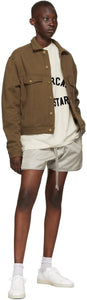 Fear of God Grey Iridescent Track Shorts