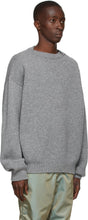 Fear of God Grey Knit Overlapped Sweater