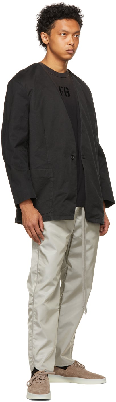 Fear of God Grey Nylon Track Pants