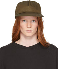 Fear of God Khaki Gabardine Five-Panel Cap - Peur de Dieu Khaki Gabardine Capuchon à cinq panneaux - 하느님의 두려움 Khaki Gabardine 5 패널 캡에 대한 두려움