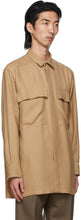 Fear of God Tan Crepe Shirt