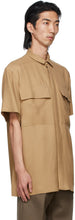 Fear of God Tan Crepe Short Sleeve Shirt