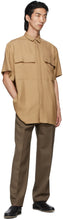 Fear of God Tan Crepe Short Sleeve Shirt