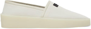 Fear of God White Canvas Espadrille Sneakers - Peur de Sneakers de Dieu White White Canvas Espadrille - 하느님에 대한 두려움 흰색 캔버스 에스파드 릴 운동화