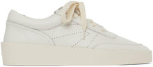 Fear of God White Vintage Tennis Sneakers - Peur des baskets de tennis vintage blancs blancs - 하나님의 두려움 흰색 빈티지 테니스 운동화