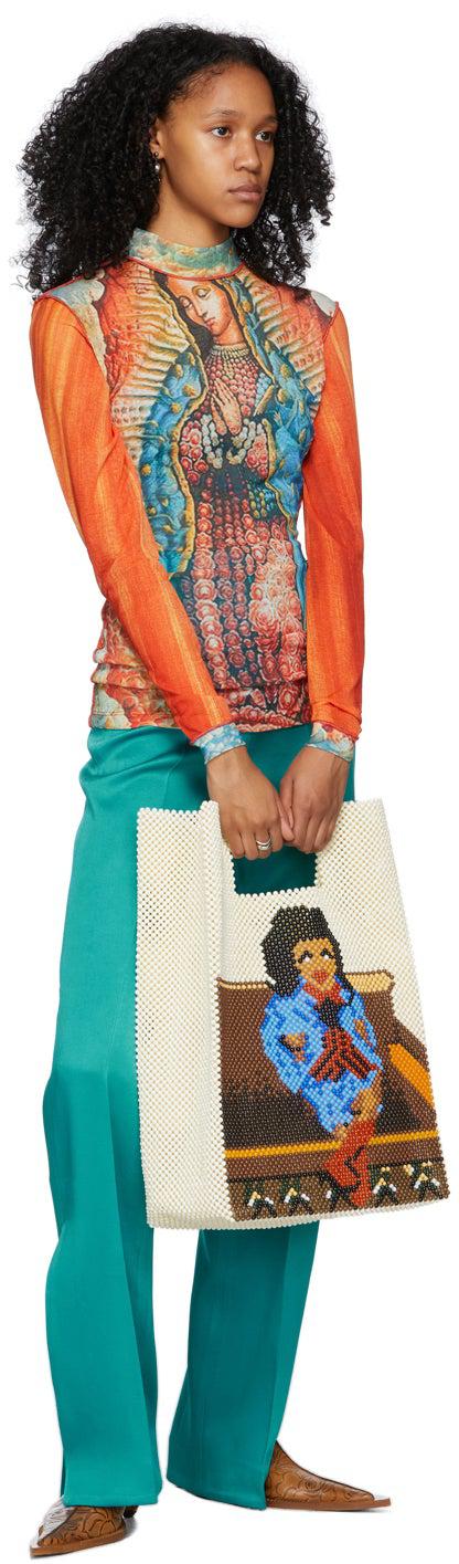 Feben Multicolor Leos Long Sleeve T-Shirt