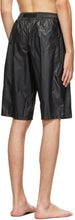 Fendi Black Belt Surf Shorts