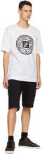 Fendi Black Embroidered Logo Shorts