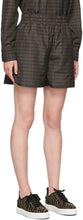 Fendi Black 'Forever Fendi' Gym Shorts