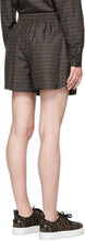 Fendi Black 'Forever Fendi' Gym Shorts