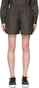 Fendi Black 'Forever Fendi' Gym Shorts - Fendi Black 'Forever Fendi' Gym Short - Fendi Black 'Forever Fendi'체육관 반바지