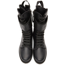 Fendi Black 'Forever Fendi' Rockoko Biker Boots