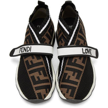 Fendi Black 'Forever Fendi' Rockoko Sneakers - Sneakers Rockoko Fendi Black 'Forever Fendi' - Fendi Black 'Forever Fendi'로고코 스니커즈