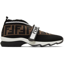 Fendi Black 'Forever Fendi' Rockoko Sneakers
