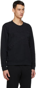 Fendi Black Logo Tape Sweatshirt