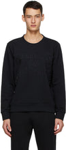Fendi Black Logo Tape Sweatshirt - Sweat-shirt de bande de logo noir Fendi - 펜디 블랙 로고 테이프 스웨터