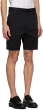 Fendi Black Plain Shorts