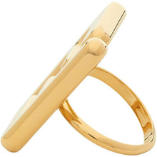 Fendi Gold 'Forever Fendi' Maxi Logo Ring